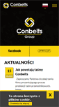 Mobile Screenshot of conbelts.com